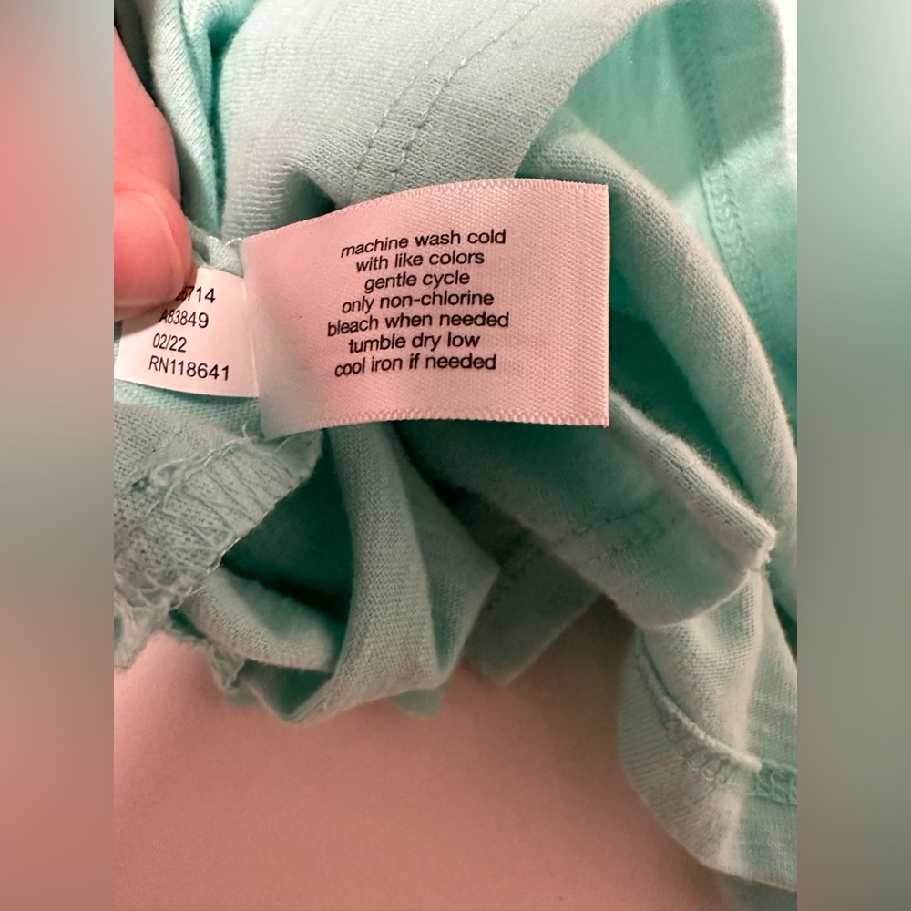 Lane Bryant Green Tank Top Lace Design 26/28 - Picture 7 of 12